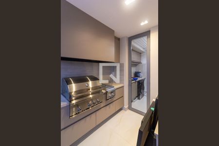 Varanda Sala de apartamento à venda com 4 quartos, 197m² em Jardim das Acacias, São Paulo