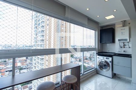 Varanda da Sala de apartamento à venda com 2 quartos, 50m² em Ipiranga, São Paulo