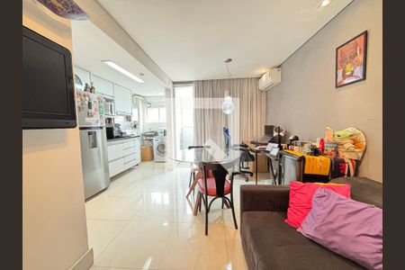 Sala de apartamento à venda com 1 quarto, 45m² em Vila Nova Conceição, São Paulo