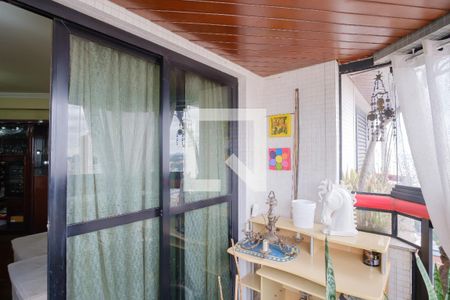 Varanda da Sala de apartamento à venda com 5 quartos, 170m² em Tatuapé, São Paulo