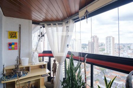 Varanda da Sala de apartamento à venda com 5 quartos, 170m² em Tatuapé, São Paulo