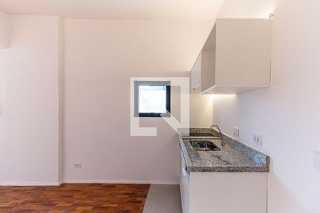 Sala/Cozinha de apartamento para alugar com 1 quarto, 40m² em República, São Paulo