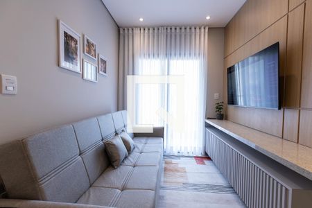 Sala de apartamento à venda com 1 quarto, 38m² em Vila Regente Feijó, São Paulo