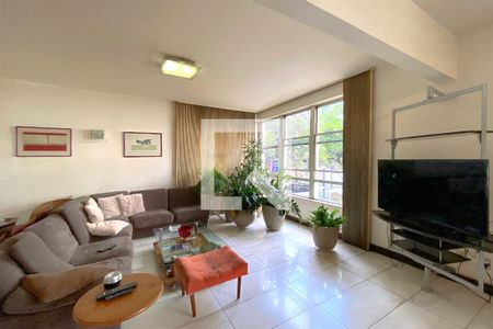 Sala de apartamento à venda com 4 quartos, 296m² em Santo Antônio, Belo Horizonte