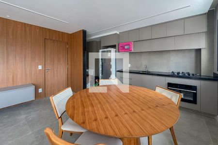 Sala/Cozinha de apartamento à venda com 1 quarto, 54m² em Lourdes, Belo Horizonte