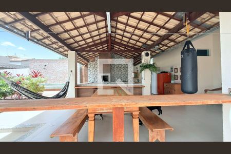 Churrasqueira  de casa à venda com 3 quartos, 600m² em Várzea, Lagoa Santa