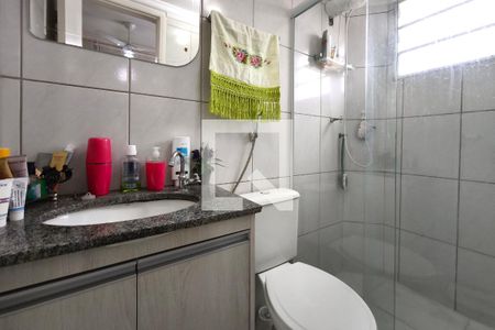 Banheiro Suíte de apartamento à venda com 3 quartos, 62m² em Vila Industrial , Campinas