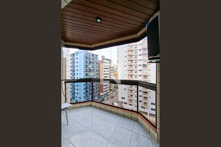 Sacada  de apartamento para alugar com 2 quartos, 100m² em Guilhermina, Praia Grande
