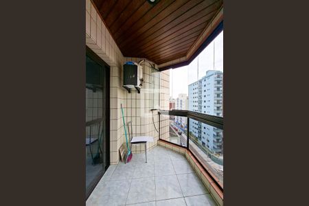 Sacada  de apartamento para alugar com 2 quartos, 100m² em Guilhermina, Praia Grande