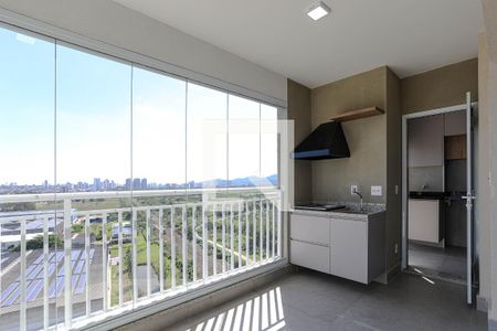 Sacada Gourmet de apartamento para alugar com 3 quartos, 92m² em Cezar de Souza, Mogi das Cruzes
