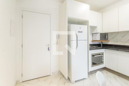 Sala/Cozinha de apartamento para alugar com 1 quarto, 29m² em Indianópolis, São Paulo