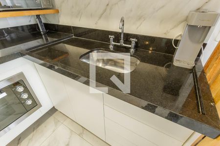 Sala/Cozinha de apartamento para alugar com 1 quarto, 29m² em Indianópolis, São Paulo