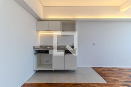 Sala/Cozinha de apartamento para alugar com 1 quarto, 46m² em República, São Paulo