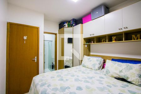 Quarto 1 - Suíte de casa à venda com 2 quartos, 57m² em Vila Pires, Santo André
