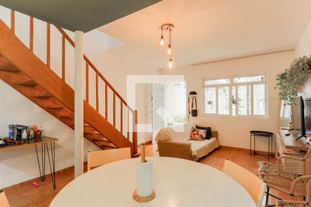 Sala de casa para alugar com 2 quartos, 94m² em Chácara Santo Antônio (zona Sul), São Paulo