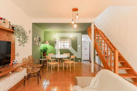 Sala de casa para alugar com 2 quartos, 94m² em Chácara Santo Antônio (zona Sul), São Paulo