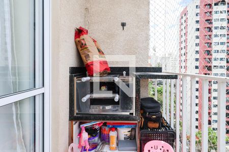 Varanda de apartamento para alugar com 2 quartos, 47m² em Jardim Celeste, São Paulo