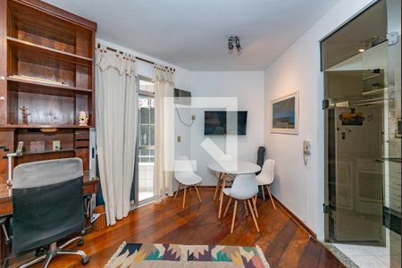 Sala de apartamento à venda com 1 quarto, 40m² em Savassi, Belo Horizonte