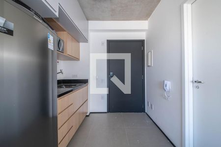 Cozinha de kitnet/studio para alugar com 1 quarto, 18m² em Santo Amaro, São Paulo
