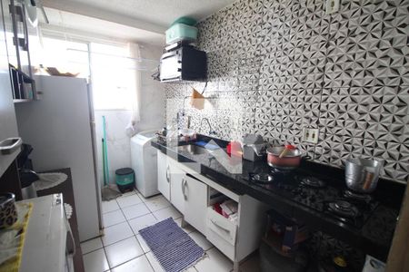 Cozinha e Área de Serviço de apartamento à venda com 2 quartos, 50m² em Diamante, Belo Horizonte