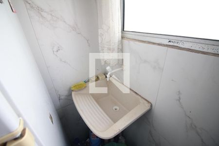 Cozinha e Área de Serviço de apartamento à venda com 2 quartos, 50m² em Diamante, Belo Horizonte