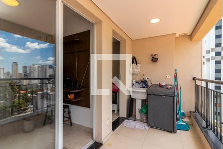 Varanda da Sala de apartamento para alugar com 1 quarto, 53m² em Parada Inglesa, São Paulo