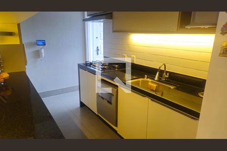 Cozinha de apartamento à venda com 3 quartos, 105m² em Santa Lúcia, Belo Horizonte
