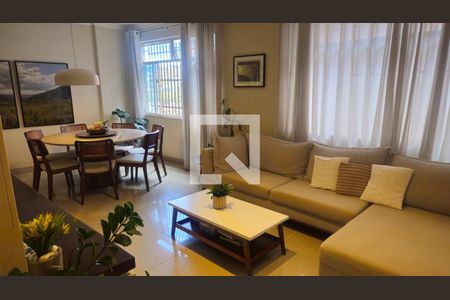 sala de apartamento à venda com 3 quartos, 105m² em Santa Lúcia, Belo Horizonte