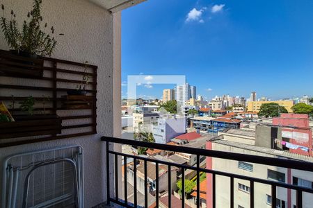 Varanda da Sala de apartamento à venda com 2 quartos, 53m² em Baeta Neves, São Bernardo do Campo