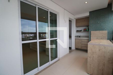 Varanda de apartamento para alugar com 2 quartos, 74m² em Santa Mônica, Uberlândia