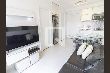 Sala/Cozinha de apartamento para alugar com 1 quarto, 33m² em Belenzinho, São Paulo