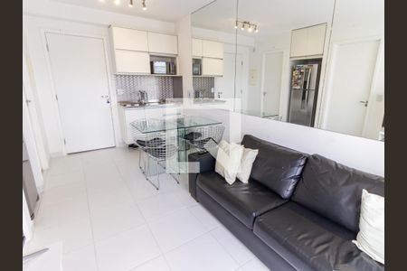 Sala/Cozinha de apartamento para alugar com 1 quarto, 33m² em Belenzinho, São Paulo