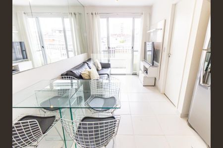 Sala/Cozinha de apartamento para alugar com 1 quarto, 33m² em Belenzinho, São Paulo