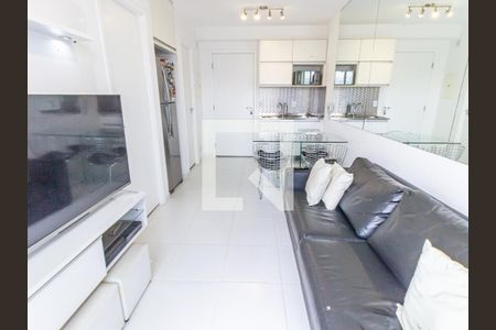 Sala/Cozinha de apartamento para alugar com 1 quarto, 33m² em Belenzinho, São Paulo