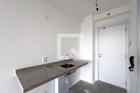 Cozinha de kitnet/studio à venda com 1 quarto, 28m² em Sacoma, São Paulo