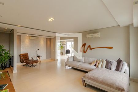 Sala  de apartamento para alugar com 2 quartos, 290m² em Indianópolis, São Paulo