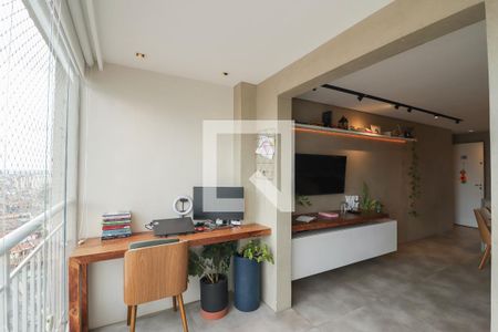 Sala de apartamento à venda com 2 quartos, 67m² em Vila Dom Pedro Ii, São Paulo