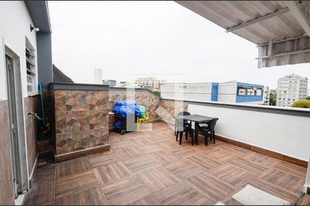 Varanda Sala de apartamento à venda com 3 quartos, 122m² em Tijuca, Rio de Janeiro
