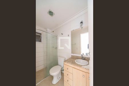 Banheiro  de apartamento para alugar com 1 quarto, 47m² em Campestre, Santo André