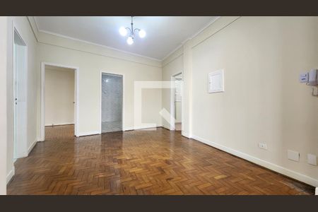 Sala de apartamento para alugar com 3 quartos, 147m² em Gonzaga, Santos