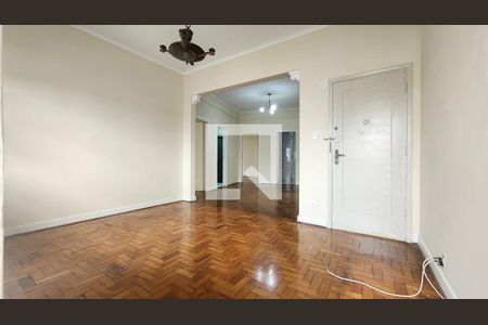 Sala de apartamento para alugar com 3 quartos, 147m² em Gonzaga, Santos