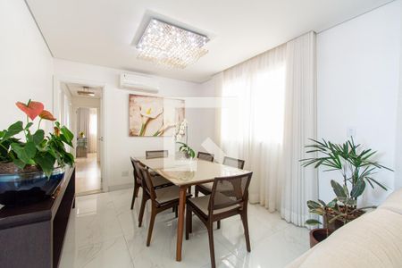 Sala de Jantar de apartamento à venda com 3 quartos, 119m² em Sion, Belo Horizonte