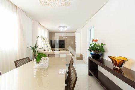 Sala de Jantar de apartamento à venda com 3 quartos, 119m² em Sion, Belo Horizonte