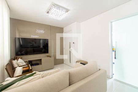 Sala de apartamento à venda com 3 quartos, 119m² em Sion, Belo Horizonte