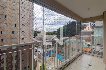 Varanda da Sala de apartamento para alugar com 2 quartos, 56m² em Vila Formosa, São Paulo