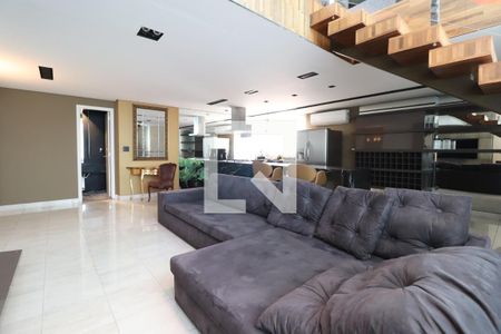 Sala de apartamento para alugar com 1 quarto, 100m² em Osvaldo Rezende, Uberlândia