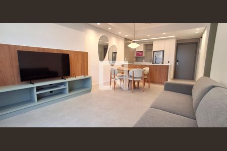 Sala de apartamento para alugar com 2 quartos, 61m² em Trindade, Florianópolis