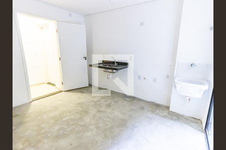 Sala/Cozinha de apartamento à venda com 1 quarto, 32m² em Parque da Mooca, São Paulo
