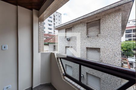 Varanda de apartamento para alugar com 1 quarto, 62m² em Boqueirão, Santos