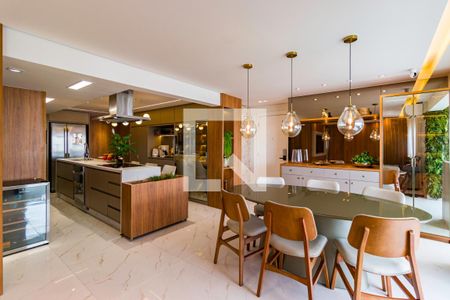 Sala de apartamento à venda com 3 quartos, 129m² em Jardim Caboré, São Paulo